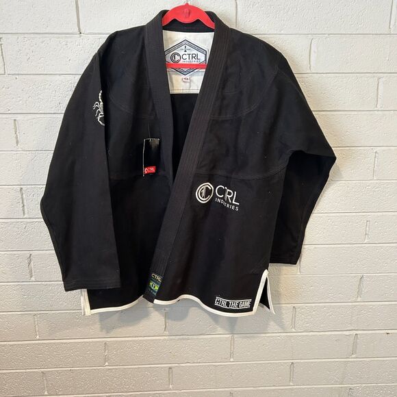 #8274 CTRL PREMIUM GRADE SIZE A3 XL black kimono GI JITSU DEAD STOCK - Picture 1 of 8